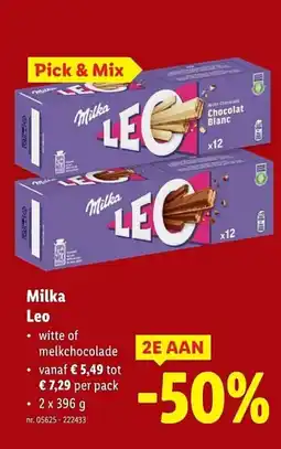 Lidl Milka LEO aanbieding