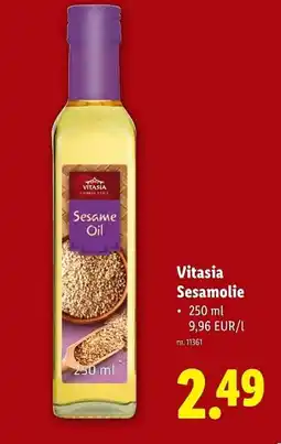 Lidl Vitasia Sesamolie aanbieding