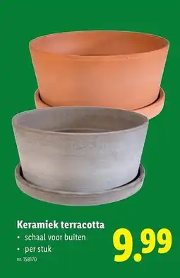 Lidl Keramiek terracotta aanbieding