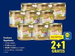 Lidl Freshona Appelmoes aanbieding