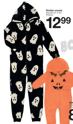 Zeeman Kinder onesie aanbieding