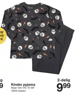 Zeeman Kinder pyjama aanbieding