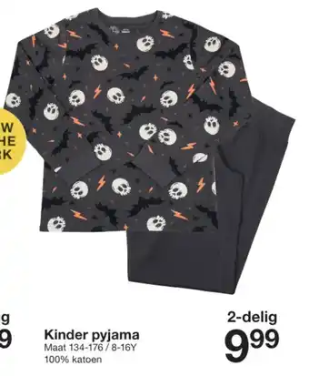 Zeeman Kinder pyjama aanbieding
