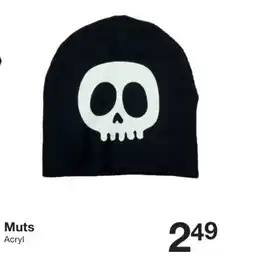 Zeeman Muts Acryl aanbieding