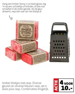 Intratuin Amber blokjes met rasp aanbieding