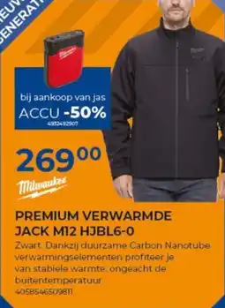 Meno Premium ve jack M12 HJBL6-0 aanbieding