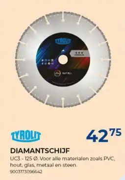 Meno Tyrolit diamantschijf aanbieding