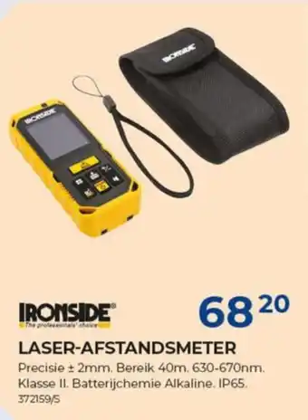 Meno Iron laser-afstandsmeter aanbieding