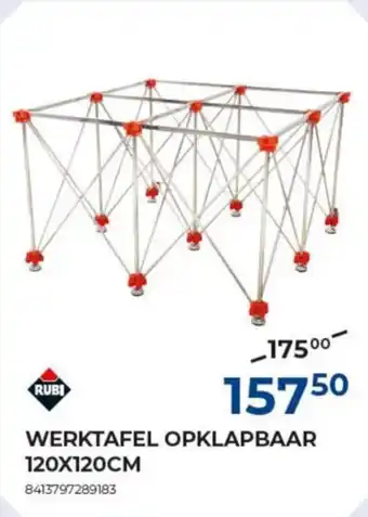 Meno Rubi werktafel opklapbaar aanbieding