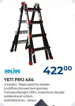 Meno Solide yeti pro 4X4 aanbieding