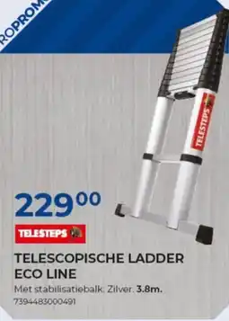Meno Telesteps telescopische ladder eco line aanbieding