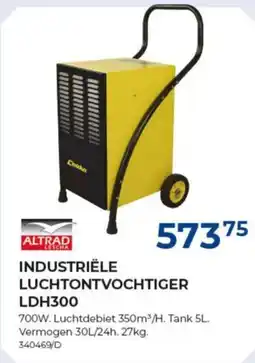 Meno Industriële luchtontvochtiger LDH300 aanbieding