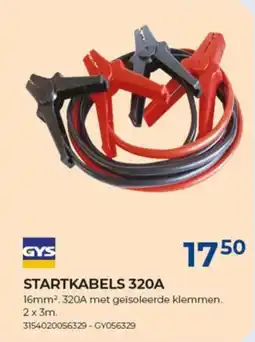 Meno Gys startkabels 320A aanbieding