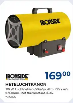 Meno Ironside heteluchtkanon aanbieding