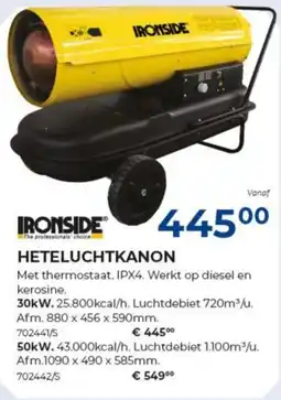 Meno Ironsid heteluchtkanon e aanbieding