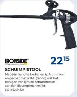 Meno Ironside schuimpistool aanbieding