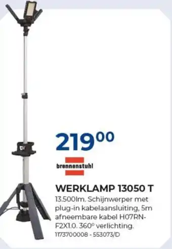 Meno Werklamp 13050 T aanbieding