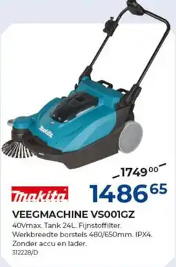 Meno Veegmachine VS001GZ aanbieding