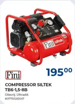 Meno Compressor siltek TB6-1,5-8B aanbieding