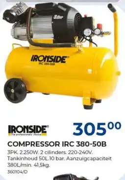Meno Ironsid compressor IRC 380-50B aanbieding