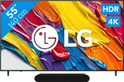 Coolblue LG 55 QNED82 4K (2025) + Sonos Ray Zwart aanbieding