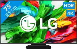 Coolblue LG 75 QNED86 EVO 4K (2025) + Sonos Ray Zwart aanbieding