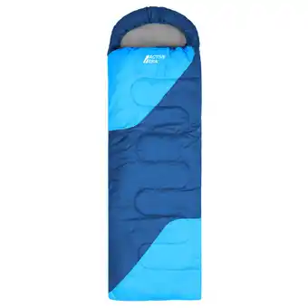 Decathlon Slaapzak Premium 3-4 Seasons Waterproof Lightweight Blue -11° - Blauw aanbieding