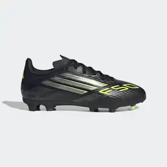 Decathlon Voetbalschoenen voor kinderen F50 League FG/MG zwart aanbieding
