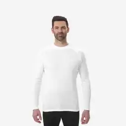Decathlon Warm en comfortabel thermoshirt voor skiën heren 100 wit aanbieding