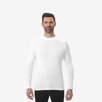 Decathlon Warm en comfortabel thermoshirt voor skiën heren 100 wit aanbieding