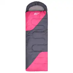 Decathlon Slaapzak Premium 3-4 Seasons Waterproof Lightweight Pink -11° - Roze aanbieding