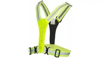 Decathlon LED Reflecterende Hardloopvest - Veiligheidsvest - One Size - Fietsvest Geel aanbieding
