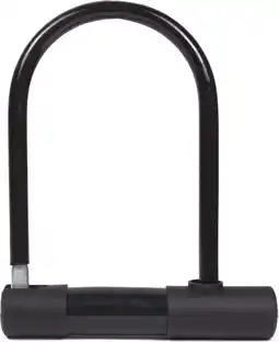 Decathlon Fietsslot Beugelslot Zwart 150x185mm aanbieding