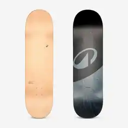 Decathlon Skateboard deck in Canadese esdoorn met FSC-label DK120 maat 8.75 zwart aanbieding