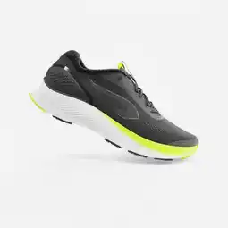 Decathlon Hardloopschoenen voor heren KS500 2 zwart geel aanbieding
