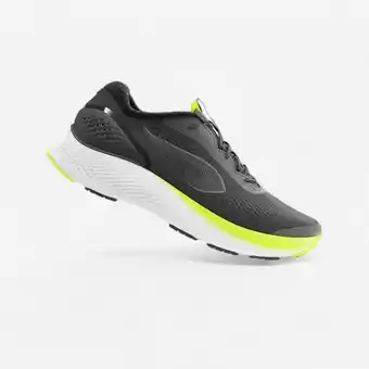 Decathlon Hardloopschoenen voor heren KS500 2 zwart geel aanbieding