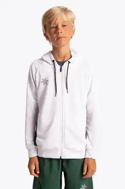 Decathlon Osaka trainingshoodie voor kinderen met rits | Wit aanbieding
