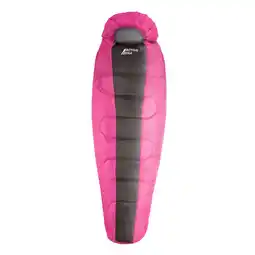 Decathlon Slaapzak mummie 3-4 Season 0°C (300 GSM) - Roze aanbieding