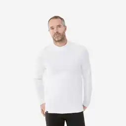 Decathlon Warm en ademend thermoshirt voor skiën heren BL500 wit aanbieding