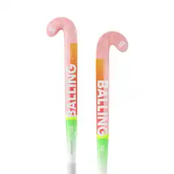 Decathlon Hockey Stok Gras Junior 10 Midbow Pink 30 aanbieding
