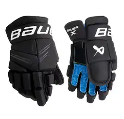 Decathlon BAUER X SENIOR HOCKEYHANDSCHOEN aanbieding