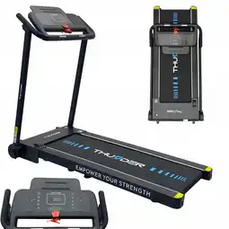 Decathlon Loopband Thunder REVO 124x42cm 16km/h FitShow opklapbaar Bluetooth aanbieding
