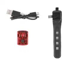 Decathlon LED USB-accu achterlicht aanbieding