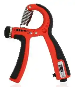 Decathlon Verstelbare Handknijper met Teller 10-40 kg aanbieding