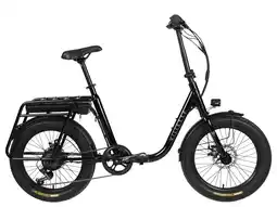 Decathlon Villette Partout vouw-fatbike 10.4Ah 7sp 20 inch Glossy Black aanbieding