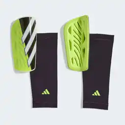 Decathlon Scheenbeschermers voor volwassenen Tiro League geel zwart aanbieding