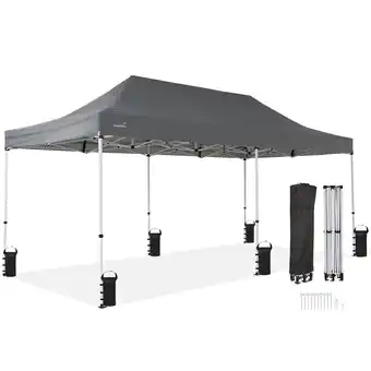 Decathlon Paviljoen Solvorn 6 x 3 m - Tuinhuisje - Snelle montage - UV-bestendig aanbieding