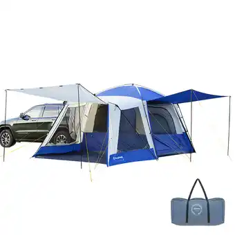 Decathlon Bustent Meilfi Plus achtertent VW bus voortent SUV bestelwagen camping 3000 mm aanbieding