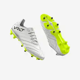 Decathlon Voetbalschoenen Viralto II Matador FG leer wit aanbieding