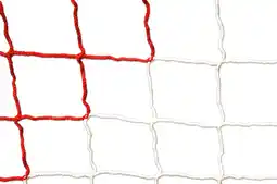 Decathlon Voetbalnet 3x2x0,5x1,2m - rood/wit aanbieding